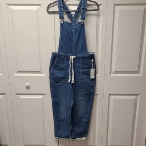 NWT UpWest Blue Denim Bib Overalls Small
